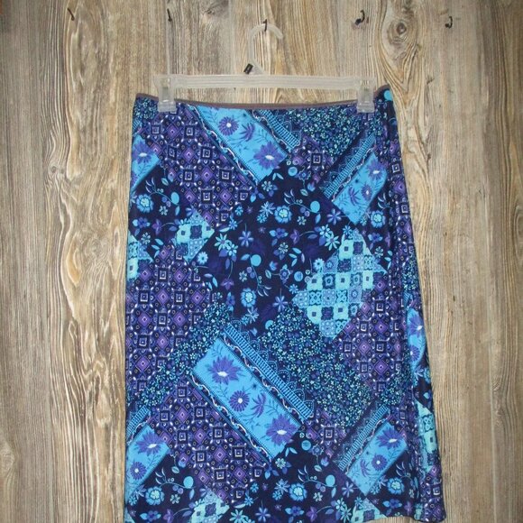 Vintage Studio Vtg Y2K Floral Patchwork Fairycore Bohemian Skirt Size Large Boho - Picture 3 of 9